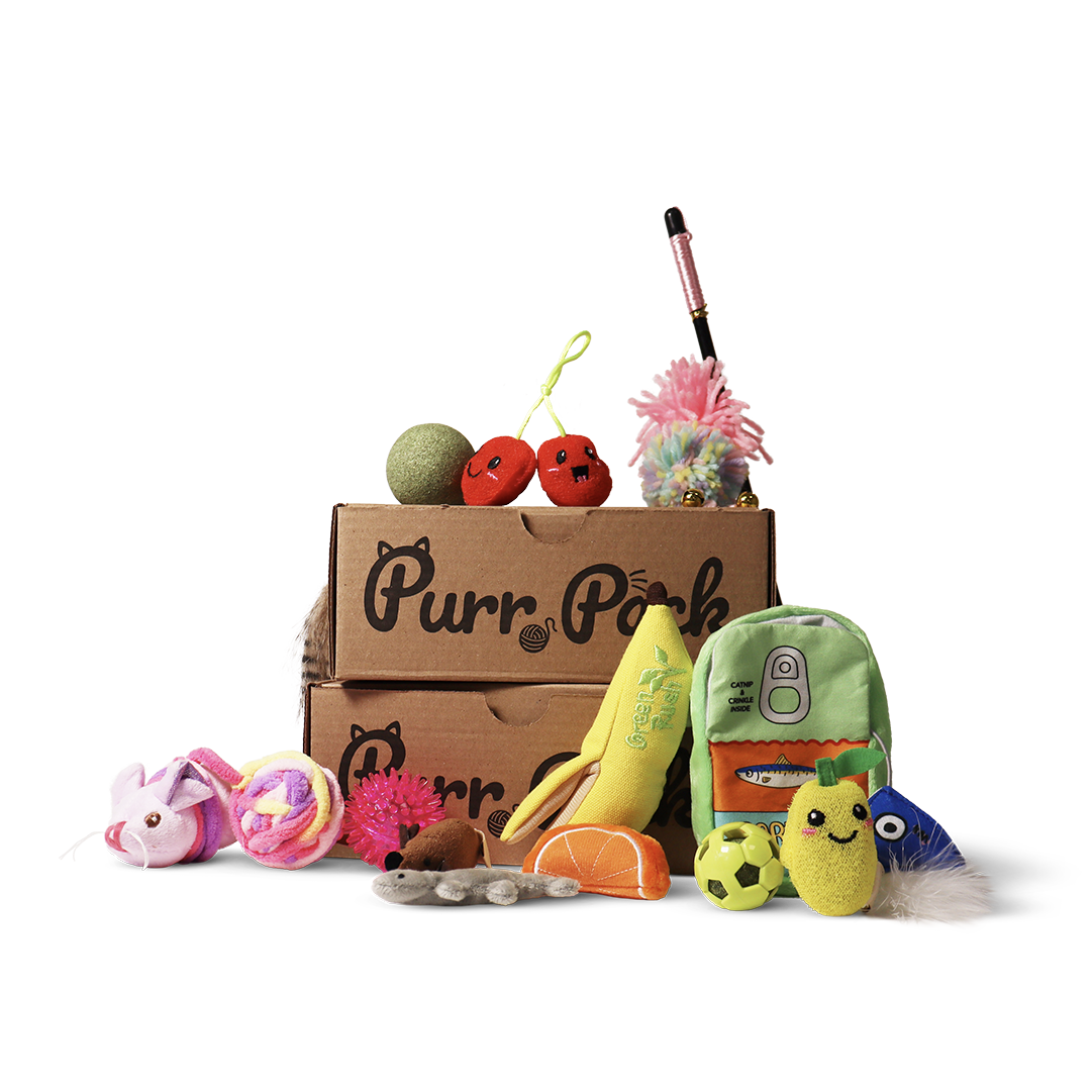 Purr Pack - Abonnement mensuel - Jouets uniquement