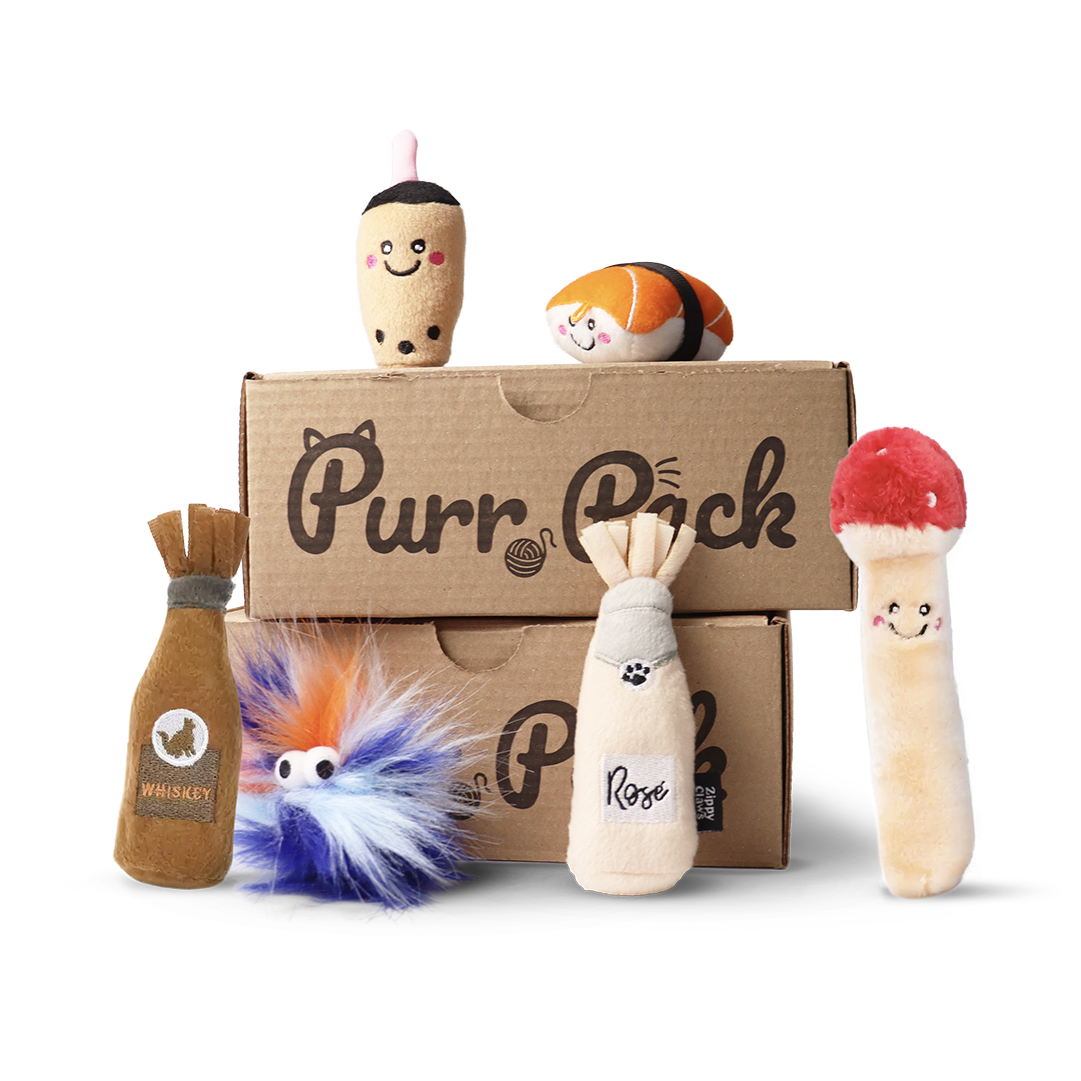 Purr Pack - Abonnement mensuel - Jouets uniquement