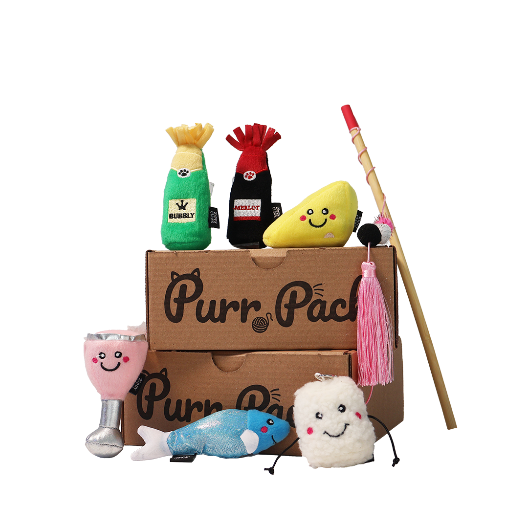 Purr Pack - Abonnement mensuel - Jouets uniquement