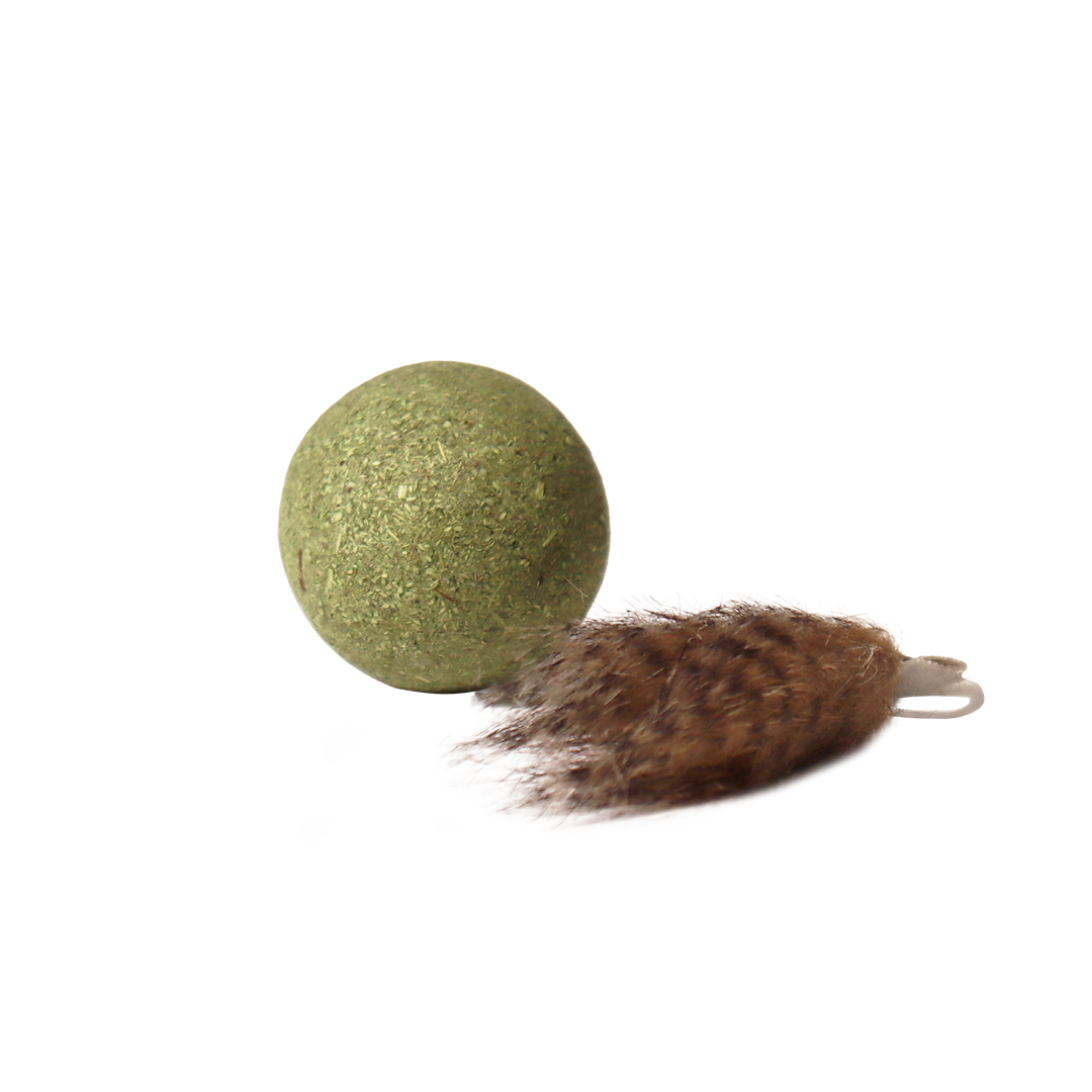 Giant Catnip Ball with Tail